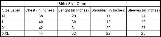 Men's Solid Cotton Formal Shirt