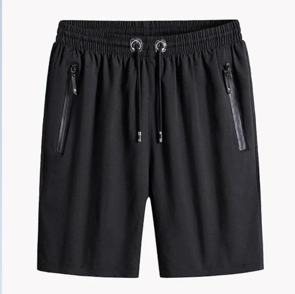 Breathable cotton blend summer shorts for men
