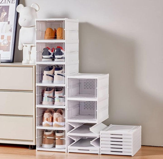 Foldable shoe rack 