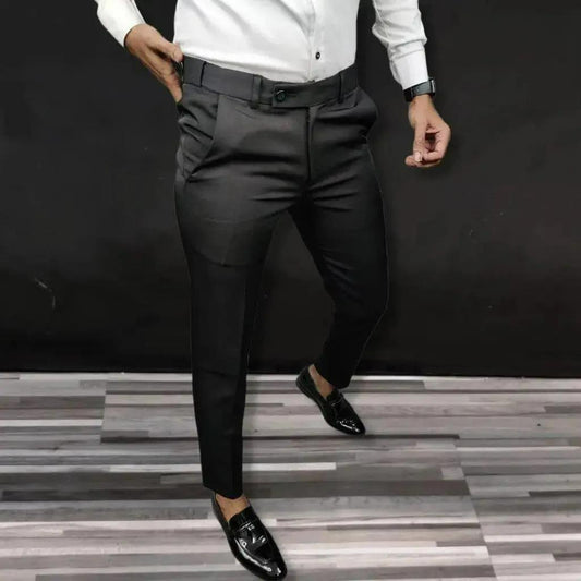 Formal lycra pants for men – wrinkle-resistant and stylish
