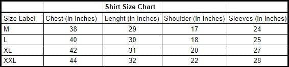 Men's Solid Cotton Formal Shirt 