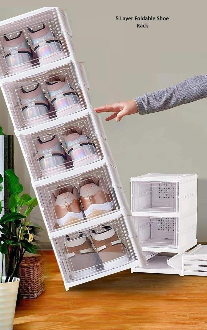 Multi purpose shoe rack 