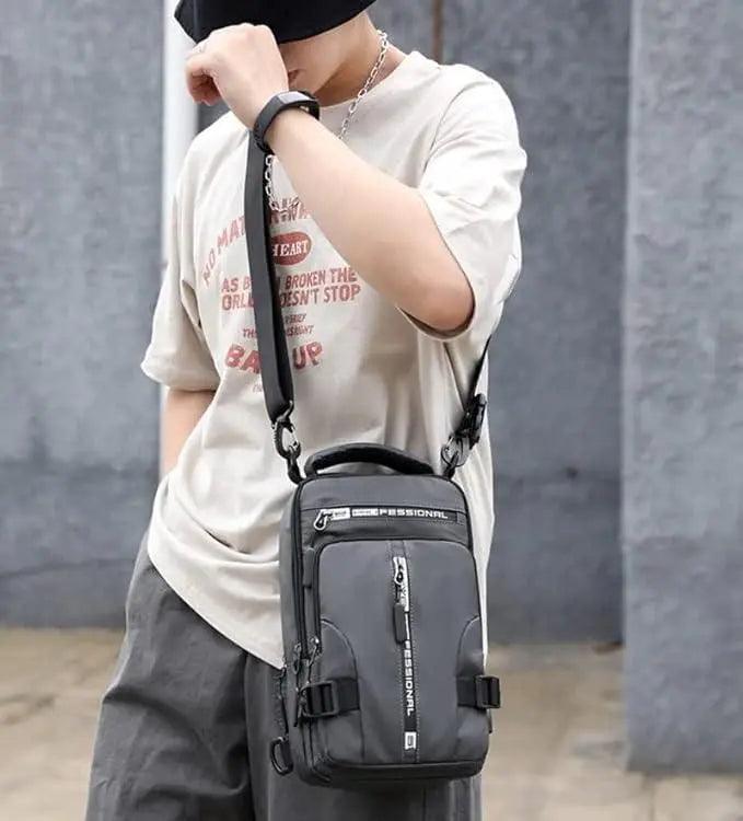 Sling Bag with USB Charging Port 
