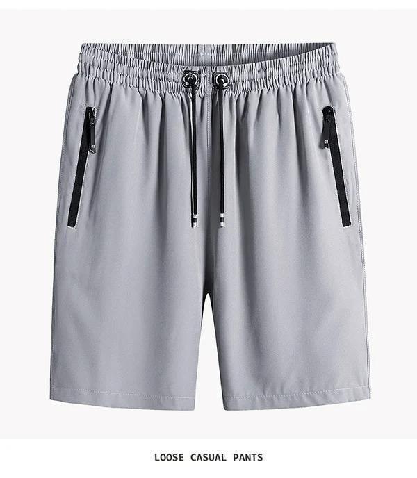Casual daily wear shorts with elastic waistband – men
