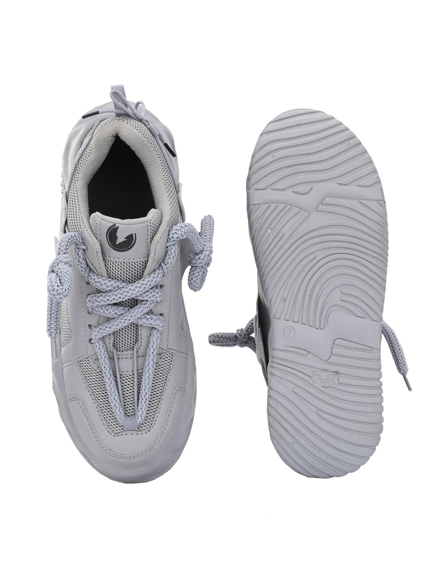 Men’s white chunky sneakers
