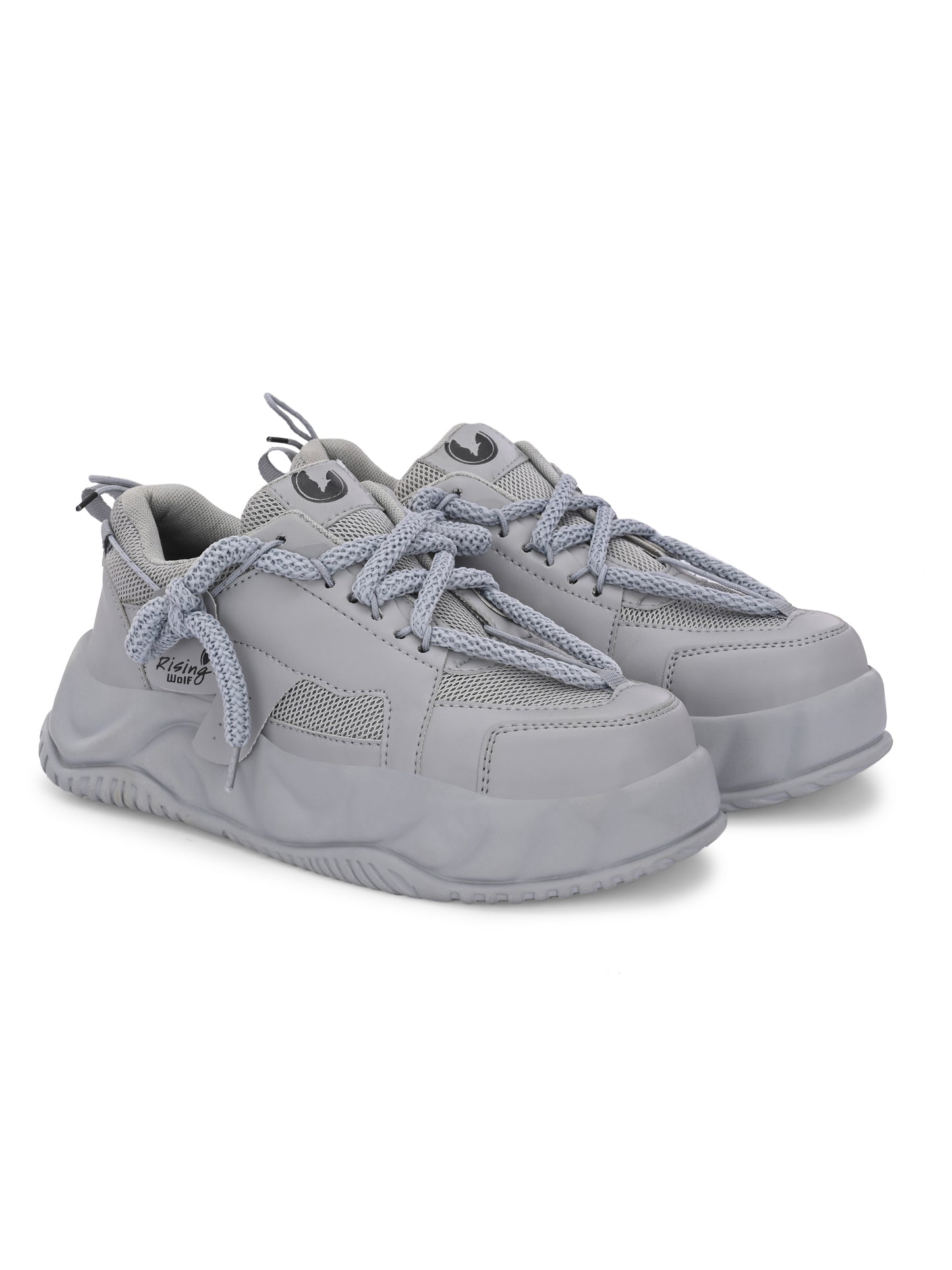 Men’s white chunky sneakers